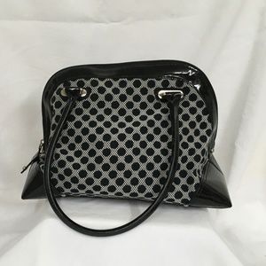 Black and White Satchel